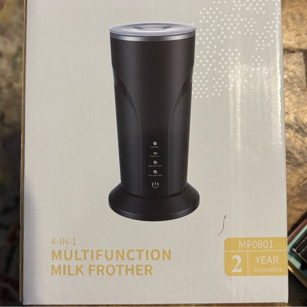 Multifunction Milk Frother - Black